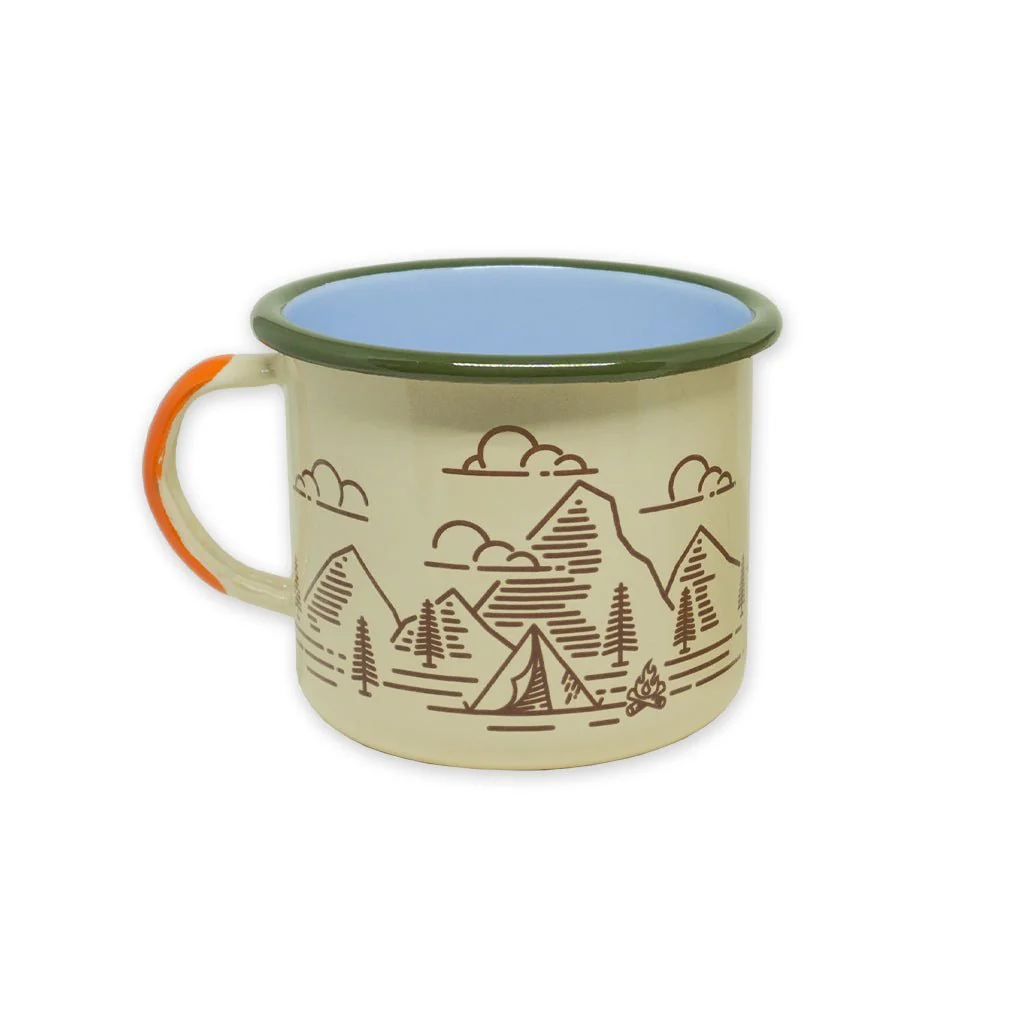 Be The Outsider Enamelware Mug 16oz
