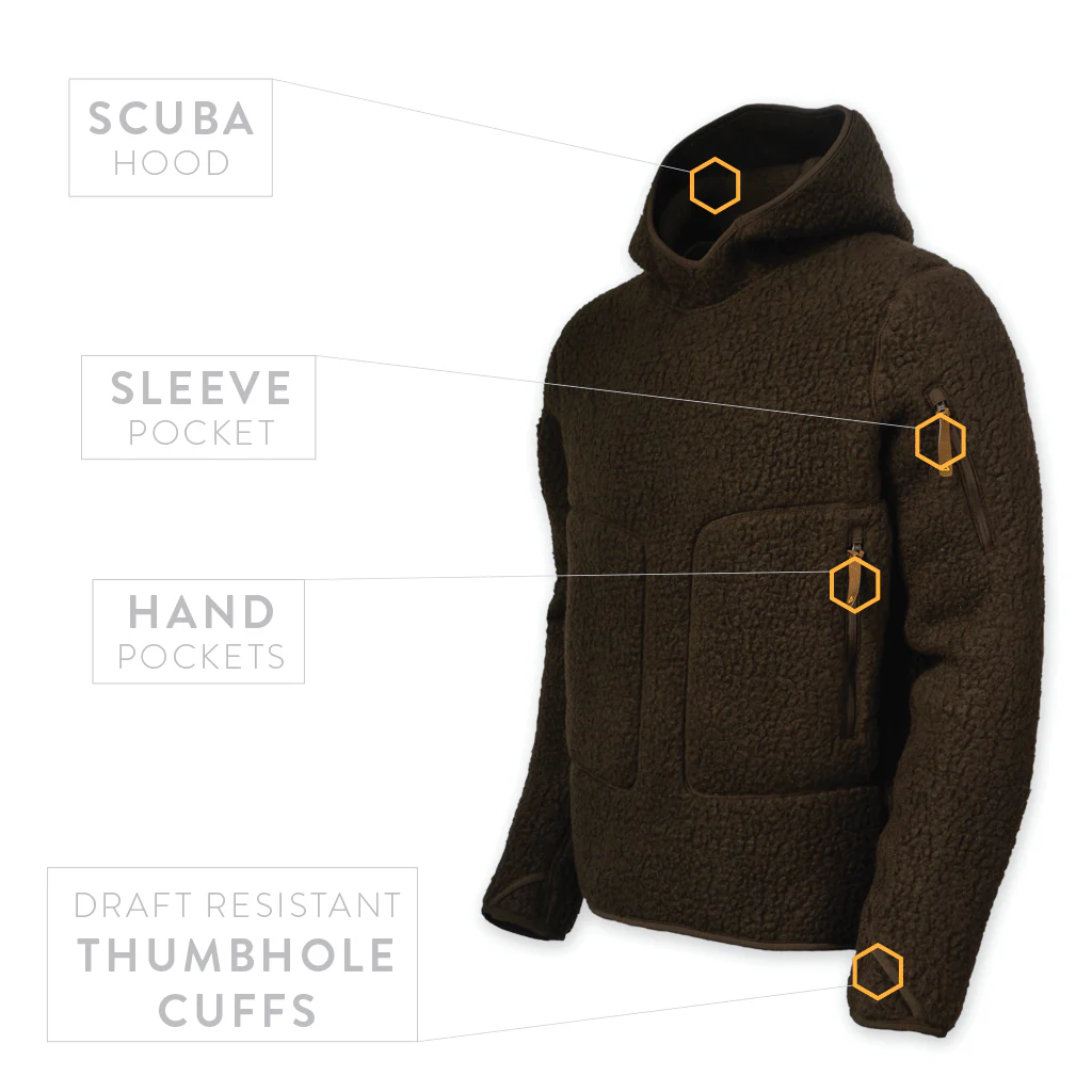 Beast Hoodie Pullover - Grizzly - Image 4