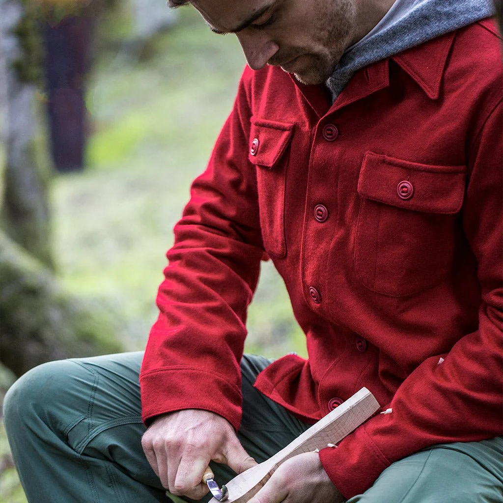 DRB Woodsman Shirt - Camp Master Red - Image 3