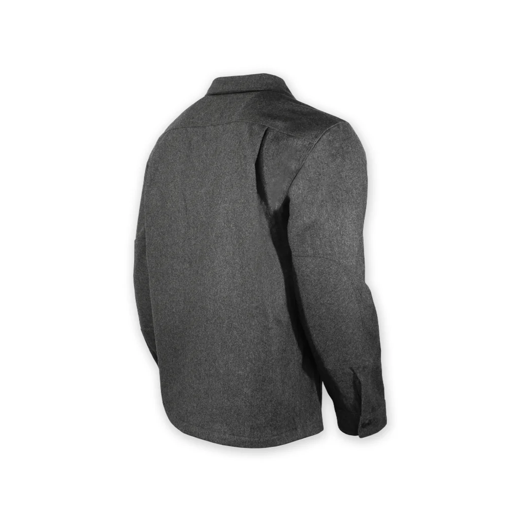 DRB Woodsman Shirt - Gray Tweed - Image 2