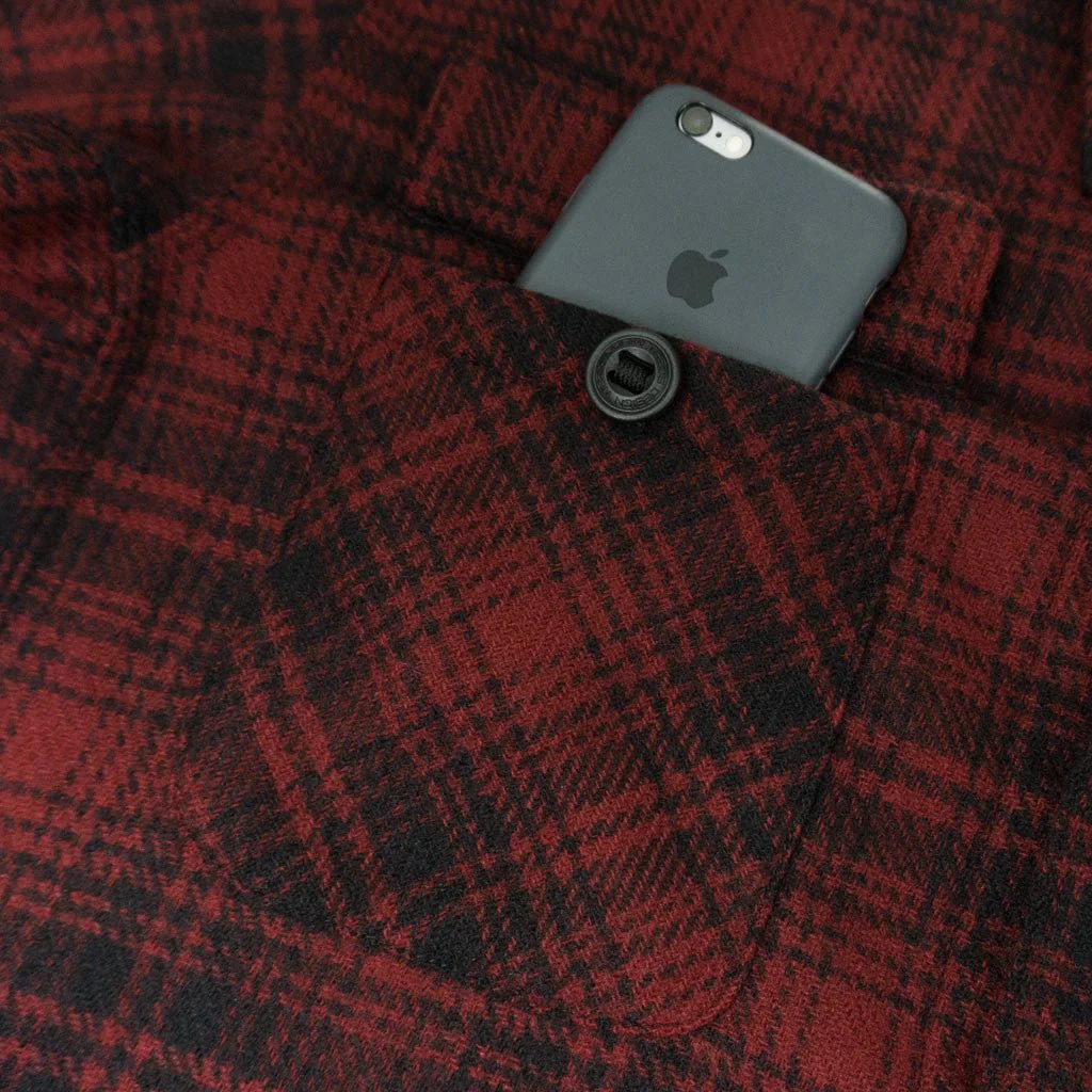DRB Woodsman Shirt - Red-Black Plaid - Image 4