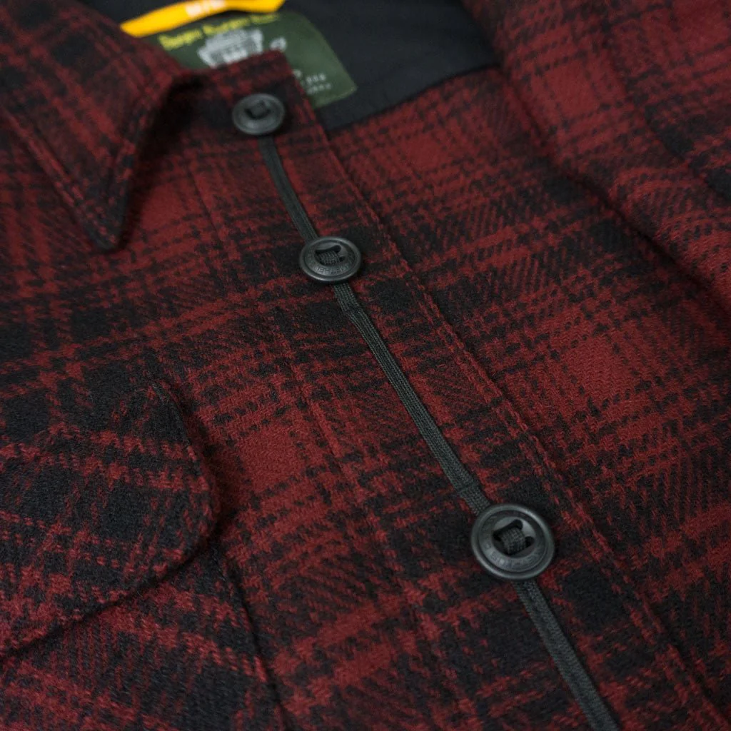 DRB Woodsman Shirt - Red-Black Plaid - Image 5