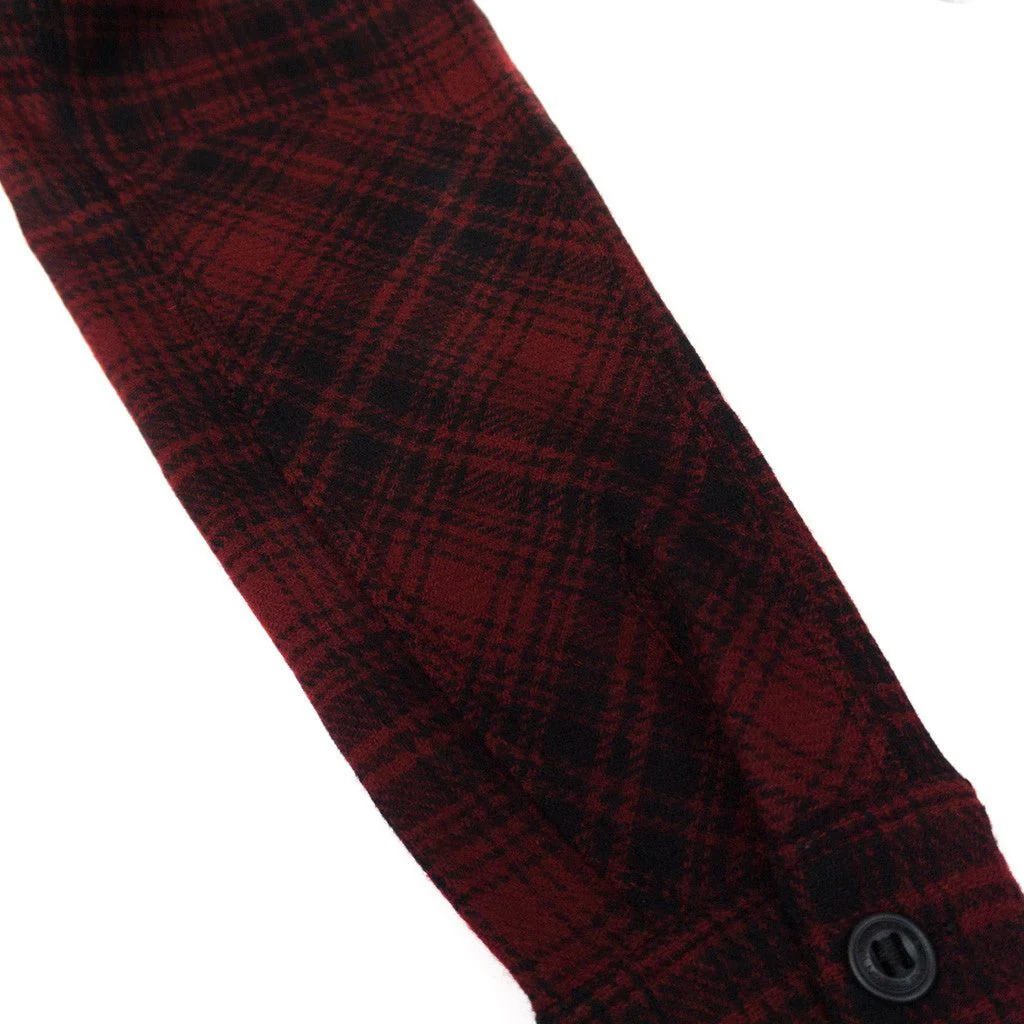 DRB Woodsman Shirt - Red-Black Plaid - Image 6