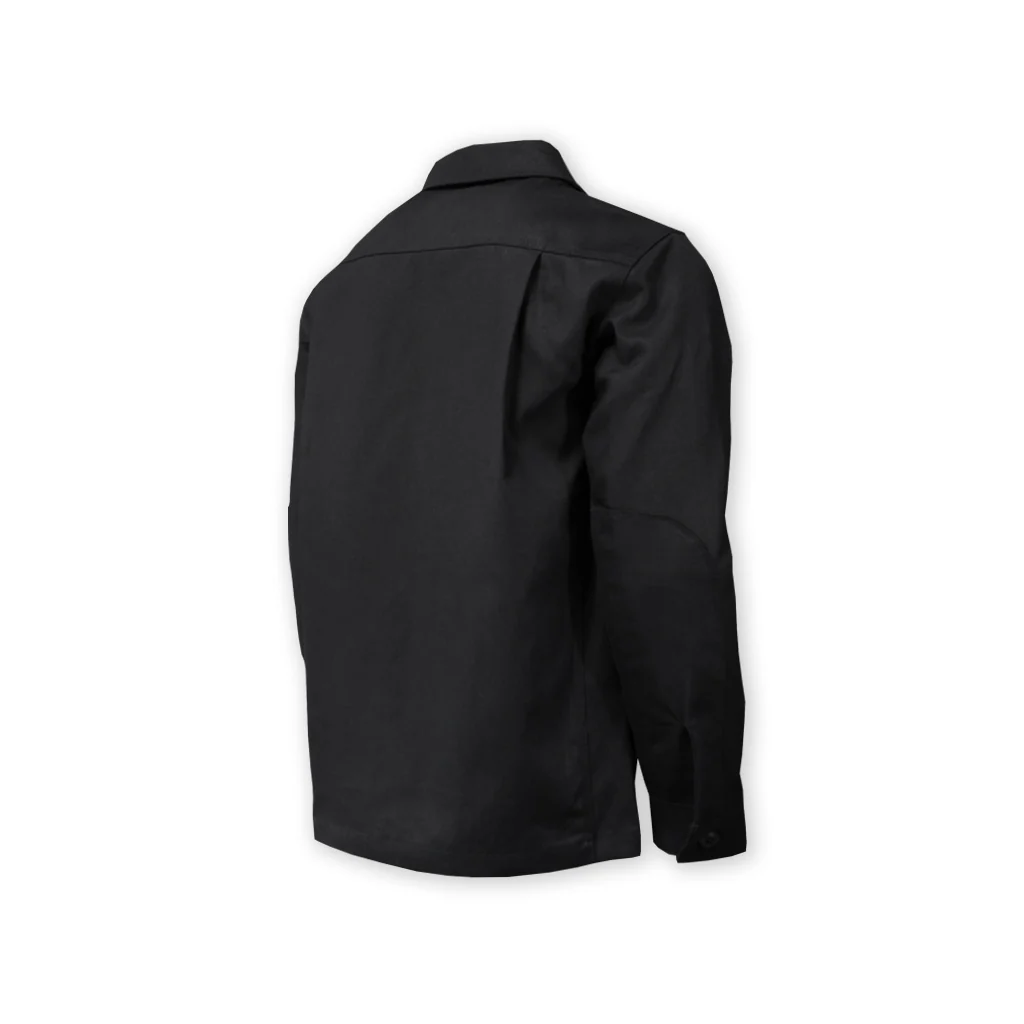 DRB Woodsman Werx Shirt - Black Cotton Canvas - Image 2