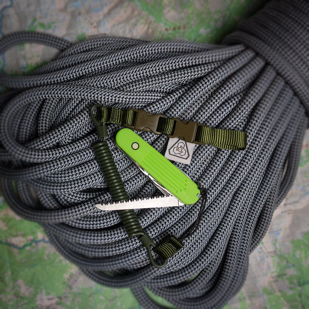 G10 SAK Scales Fullered - Neon Green - Image 5