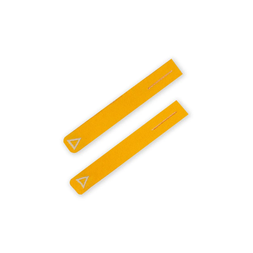 Grosgrain Type Zipper Pulls - Orange