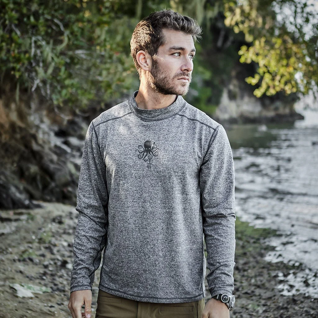 Helios Shirt - Heather Basalt - Image 2