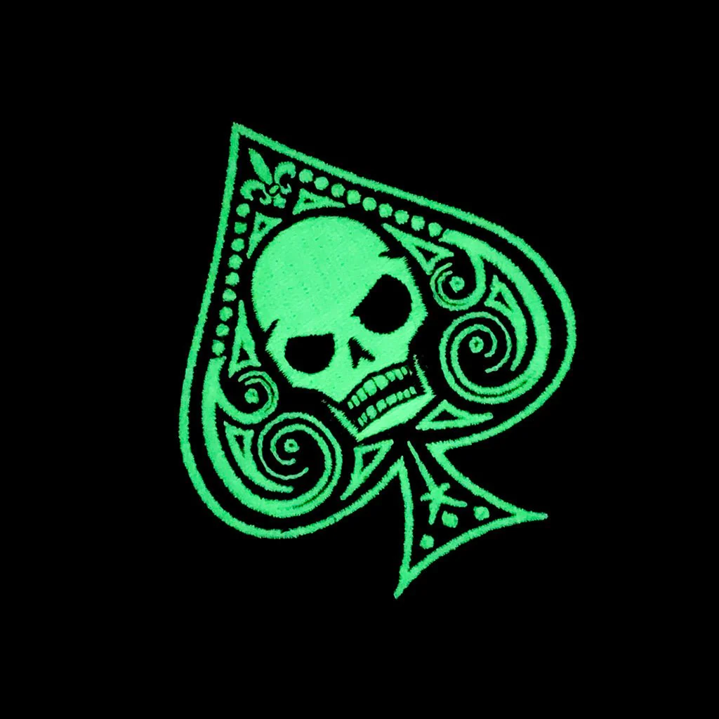 Memento Mori Ace of Spades Morale Patch - GID - Image 2