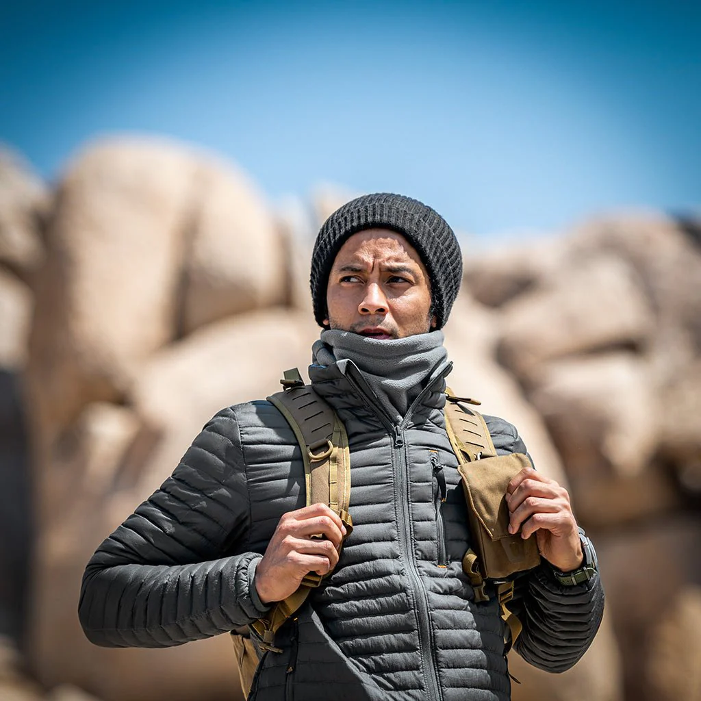 Neck Gaiter Windpro® - Gray to OD Green - Image 3