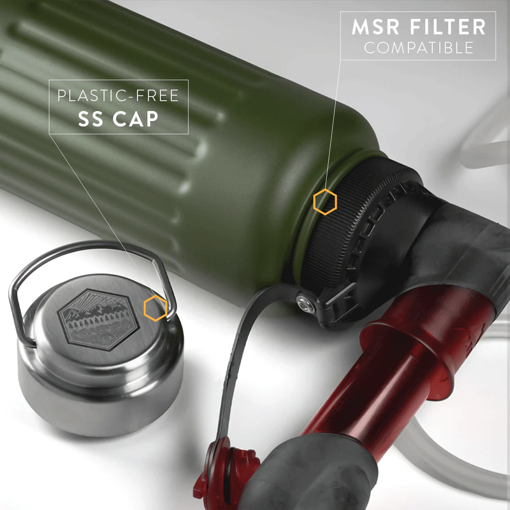 PDW FT Insulated Water Bottle - All Terrain - Image 6