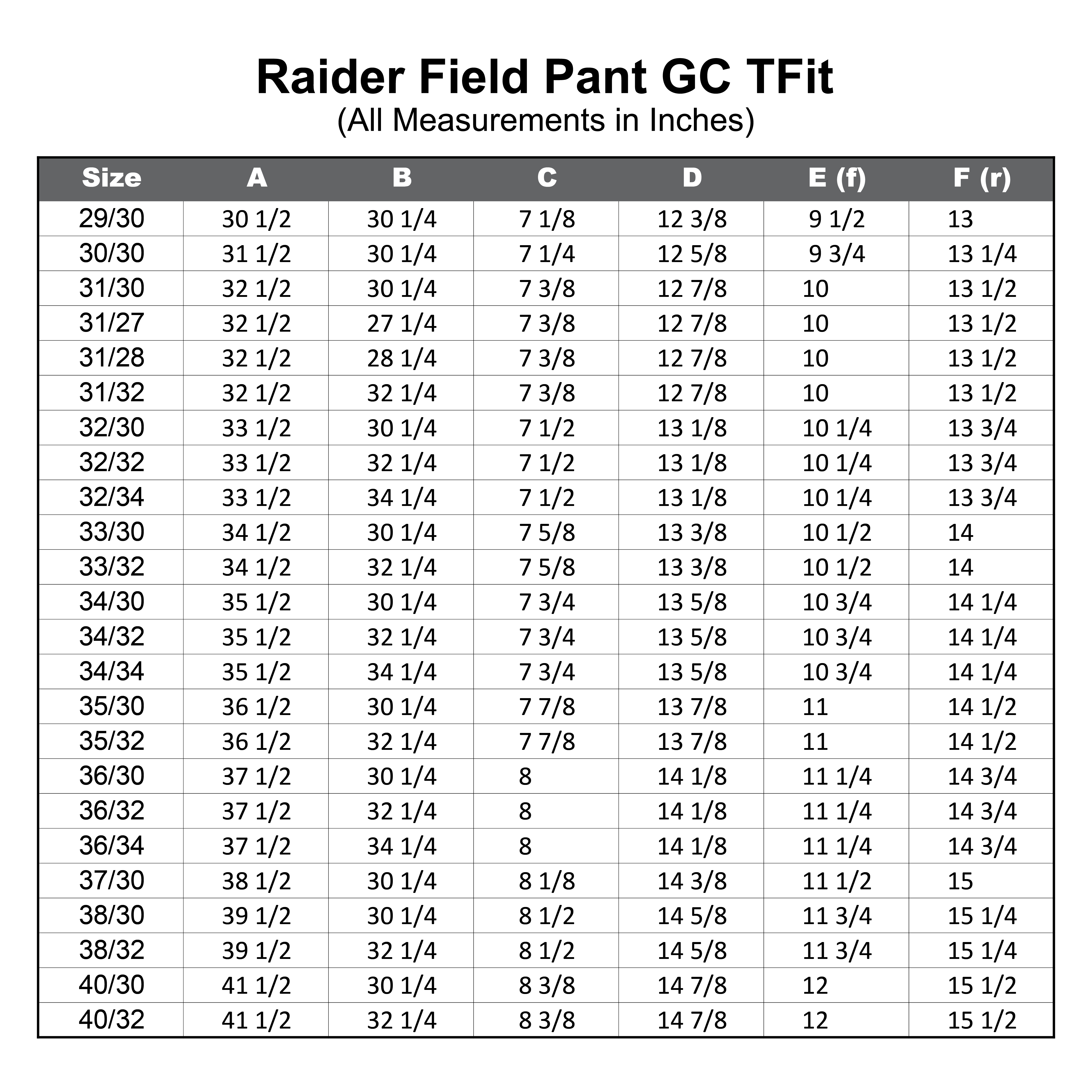 Raider Field Pant GC T-Fit - DLG - Image 15