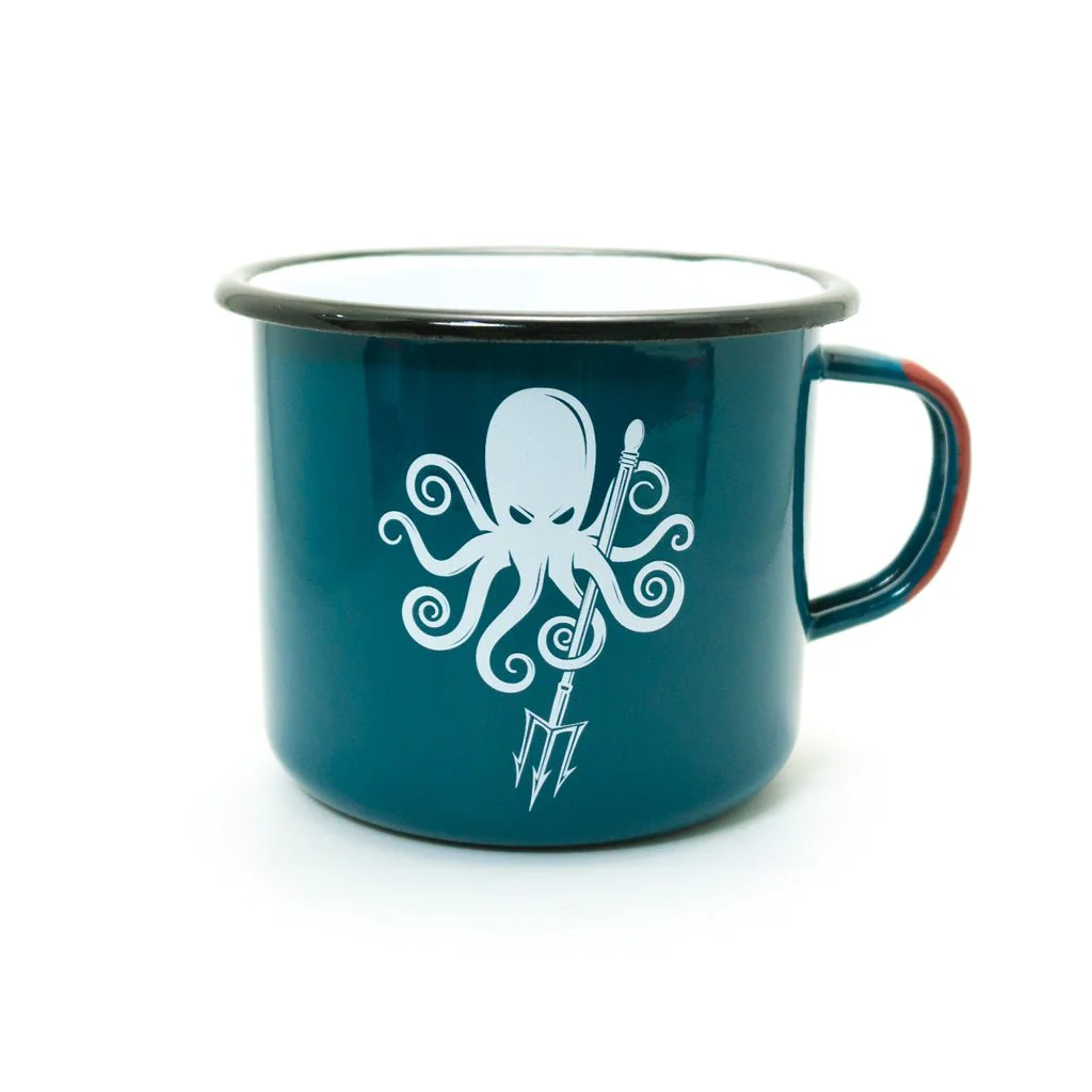 SPD + DIY Memento Mori Enamelware Mugs 16oz - Image 2