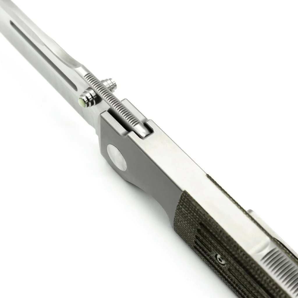 SPD Invictus-IBL - C-Micarta OD Green - Image 3