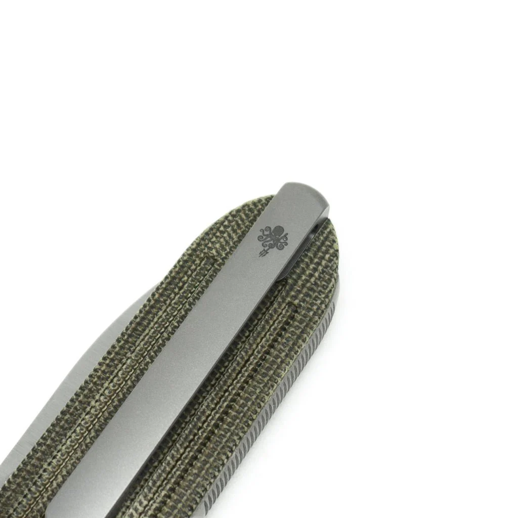 SPD Invictus-IBL - C-Micarta OD Green - Image 5