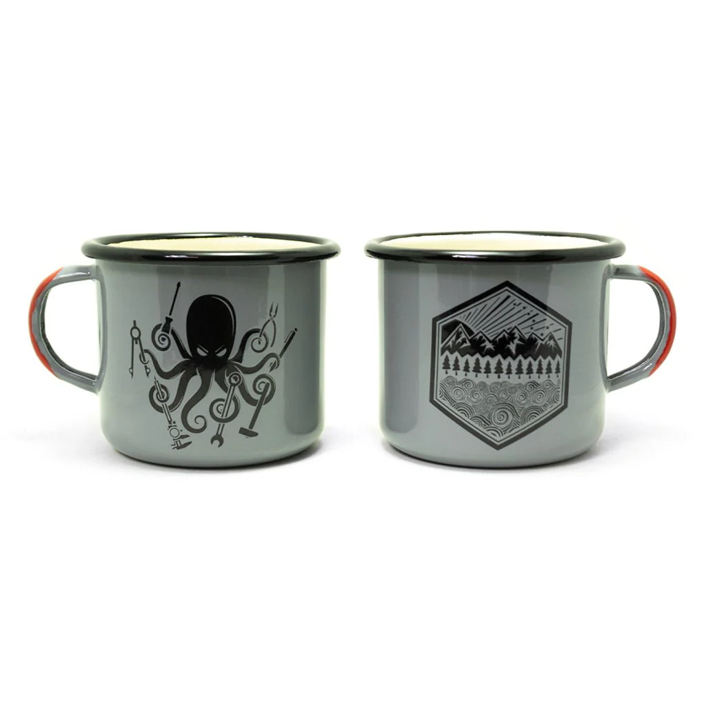 SPD Kraken DIY + All Terrain Enamelware Mugs 16oz