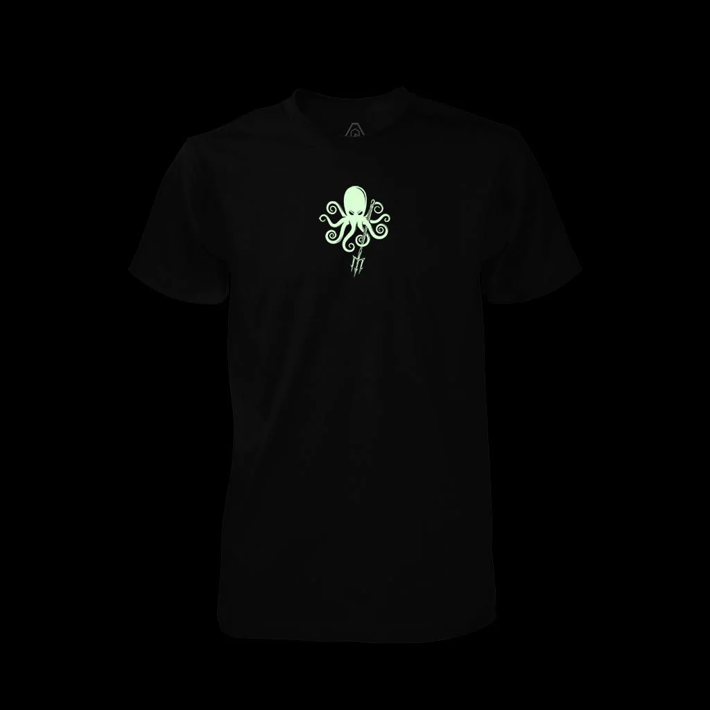 SPD Kraken Trident GID T-Shirt - Navy - Image 2