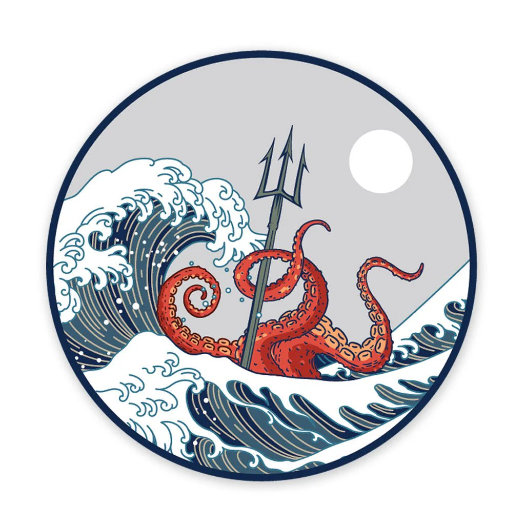 SPD Kraken Wave Sticker