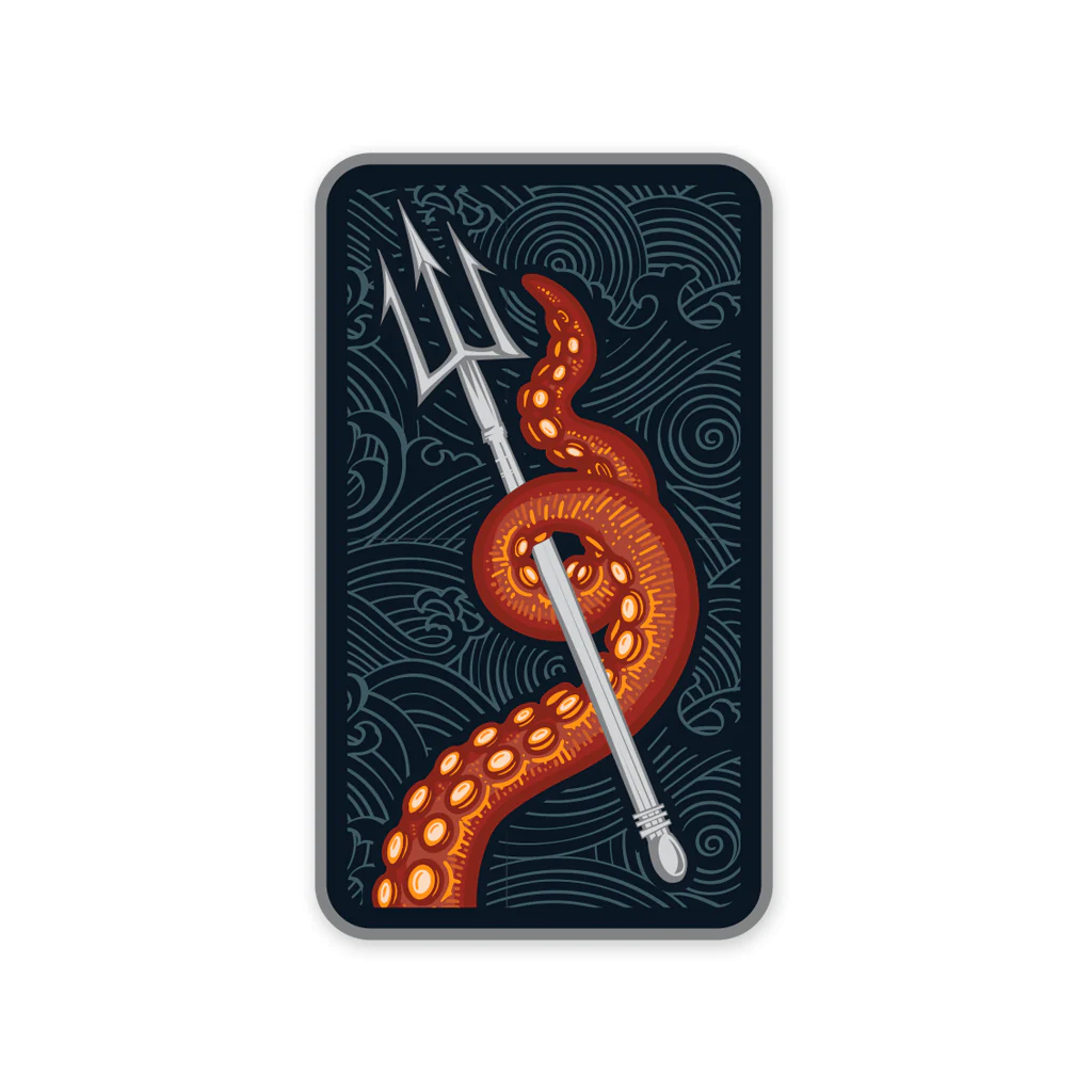 SPD Tentacle Trident Sticker