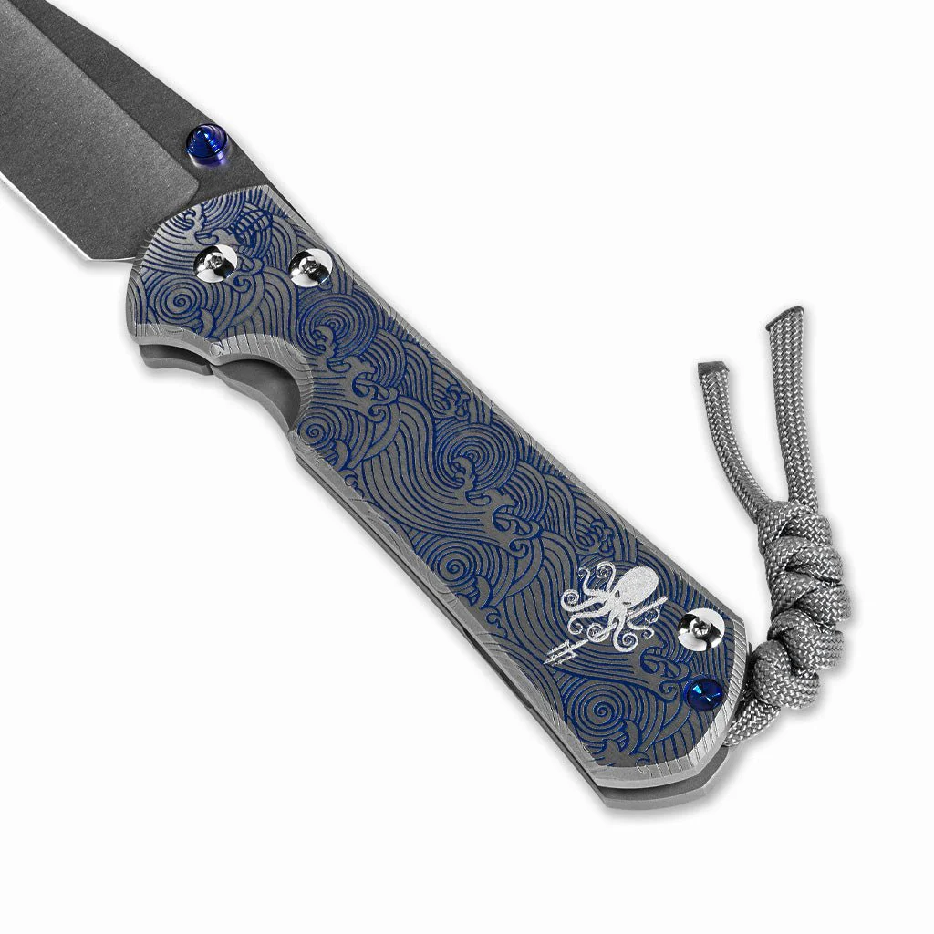 SPD X CRK Sebenza 31 Blue Wave - Large - Image 4
