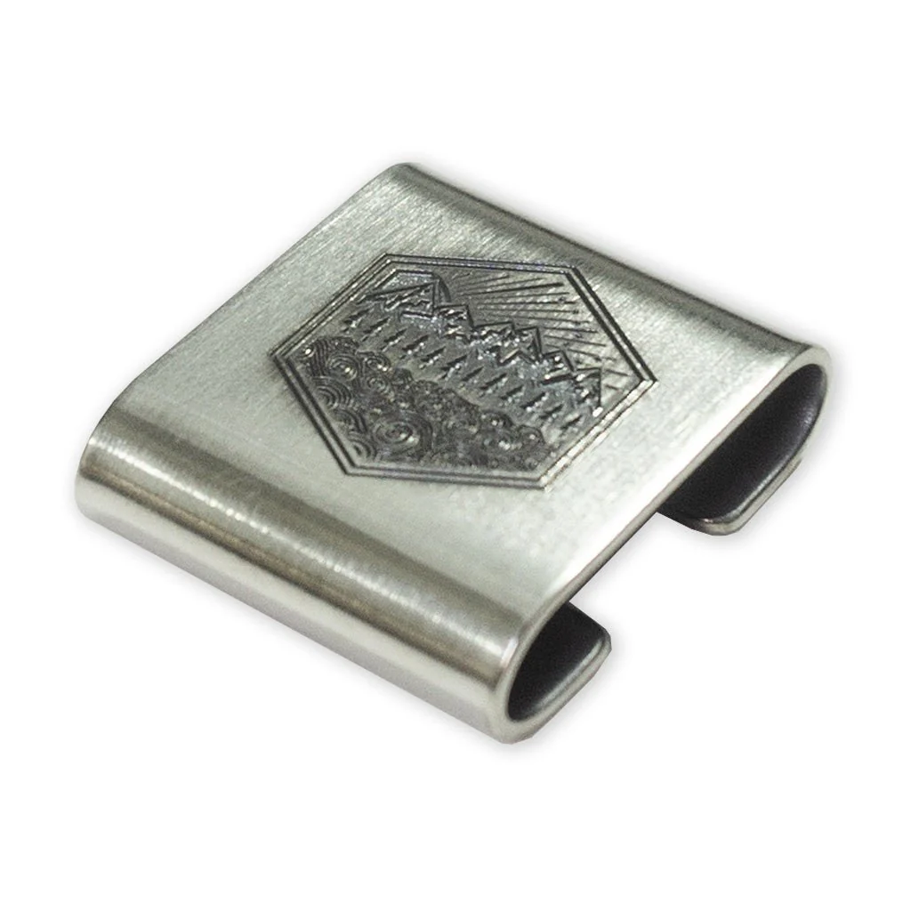 Steel Flame Silver MOLLE Clip - All Terrain - Image 2