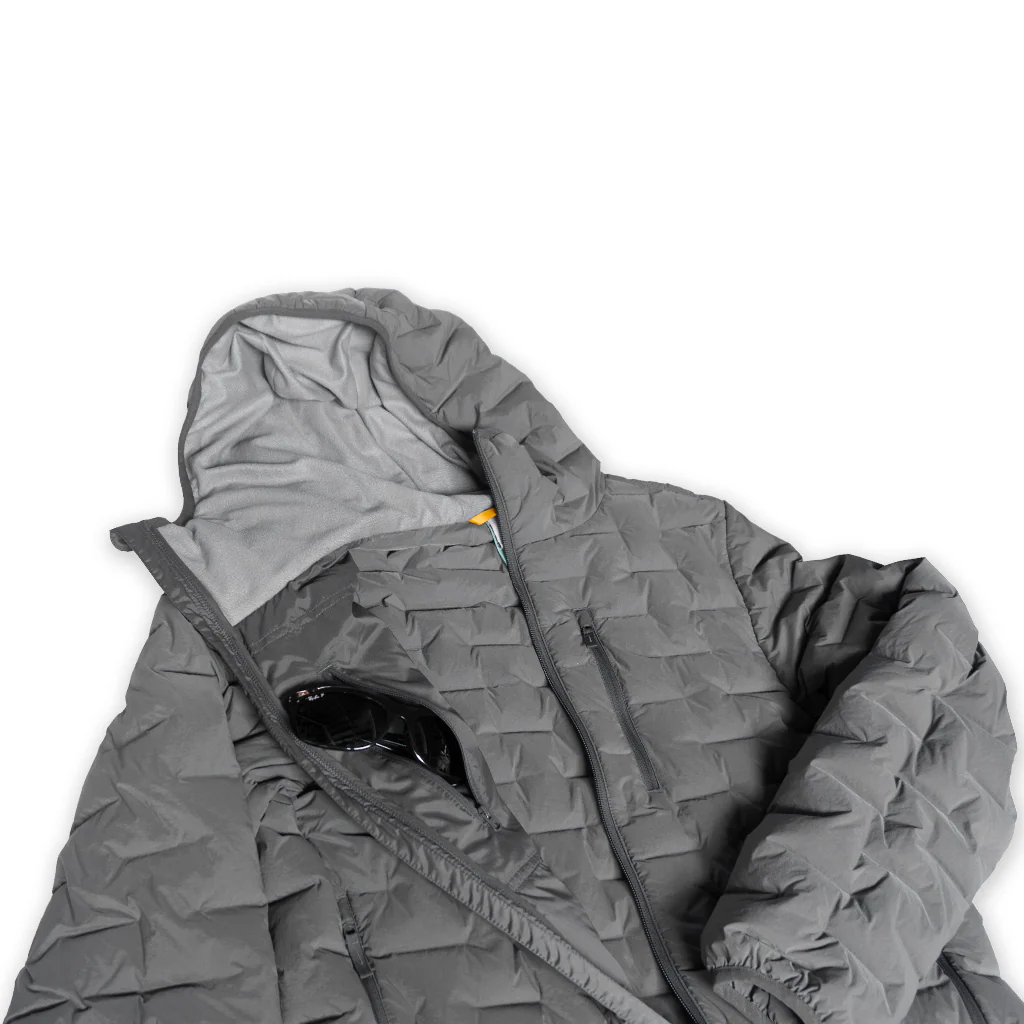 Stratus Down Hoodie - Mission Gray - Image 3