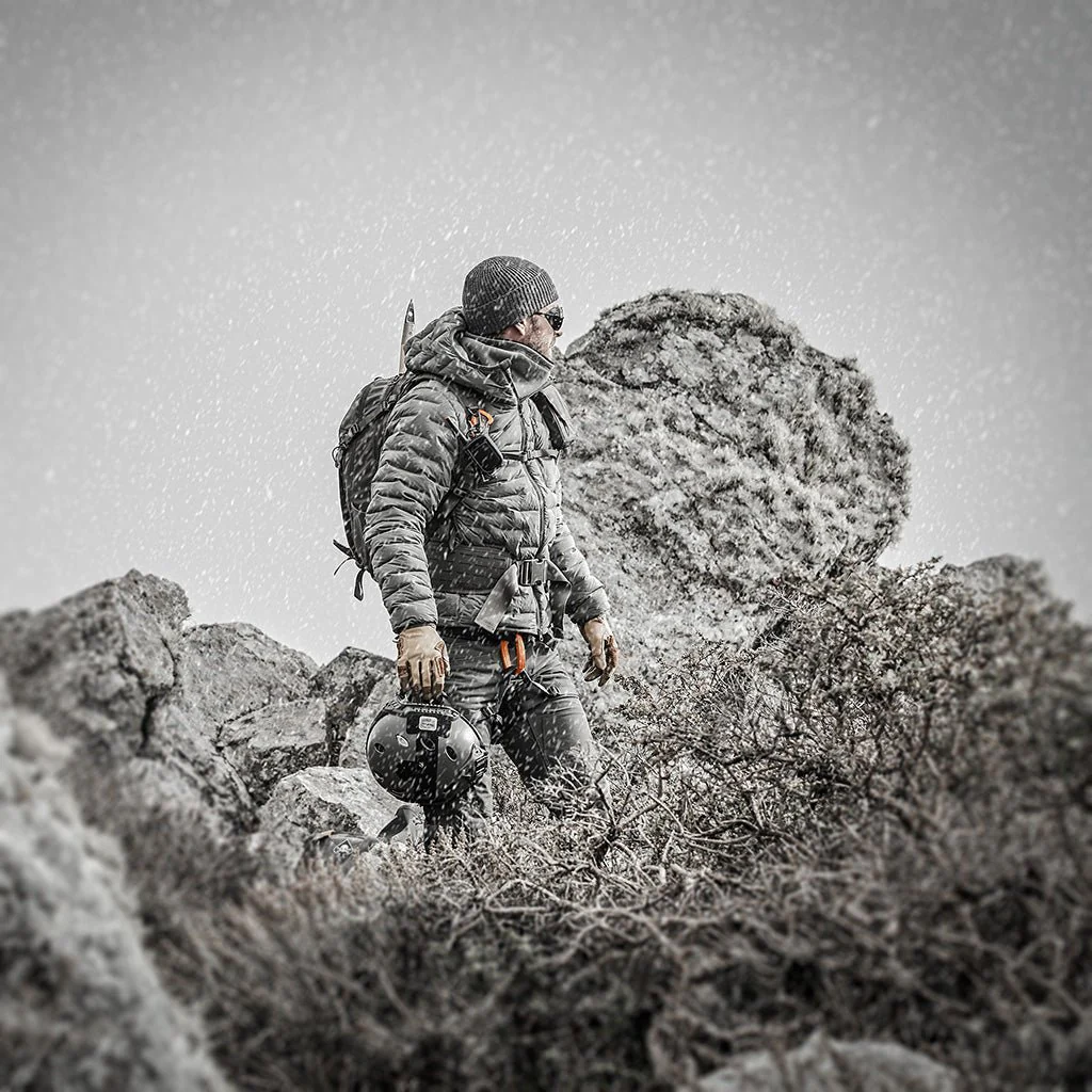 Stratus Down Hoodie - Mission Gray - Image 8