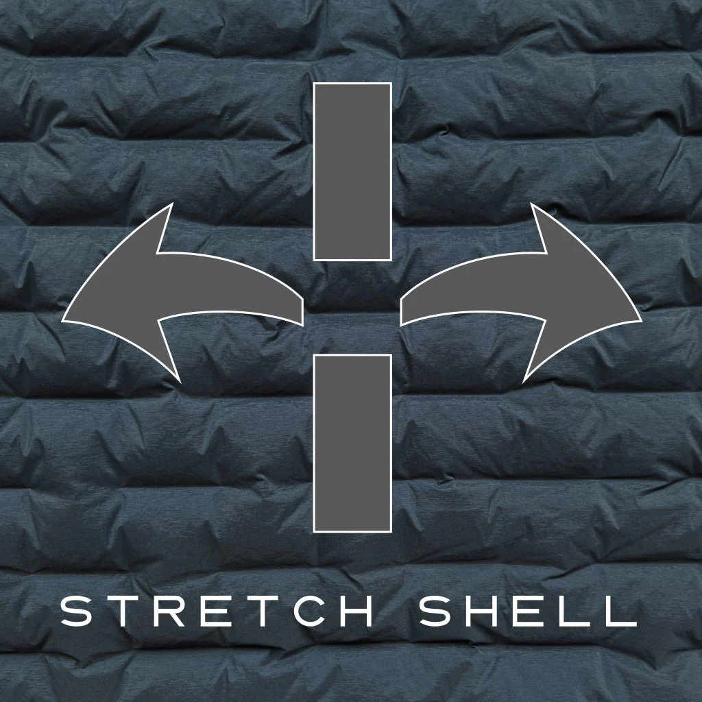 Stratus Down Hoodie - Outpost Blue - Image 10