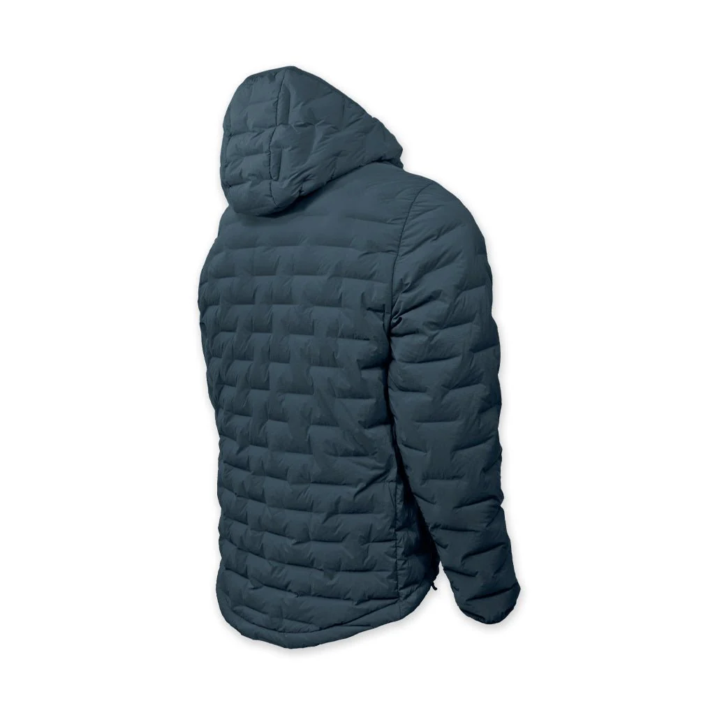 Stratus Down Hoodie - Outpost Blue - Image 2