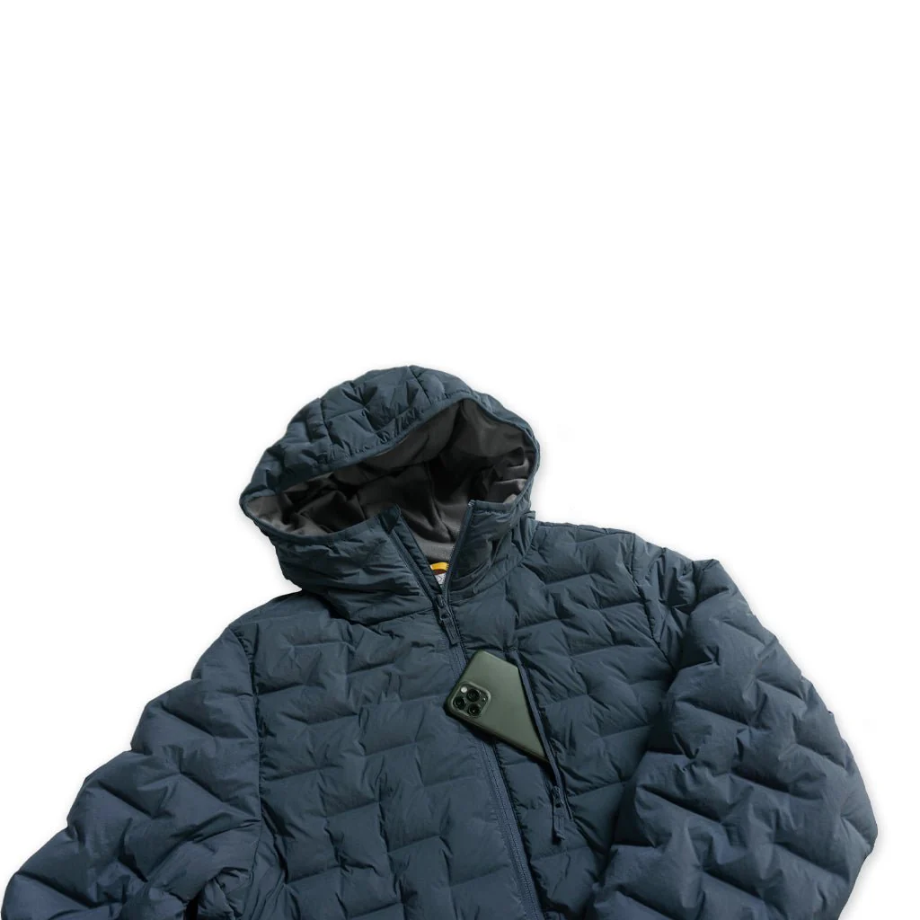 Stratus Down Hoodie - Outpost Blue - Image 4