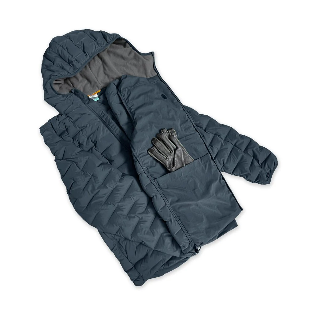 Stratus Down Hoodie - Outpost Blue - Image 5