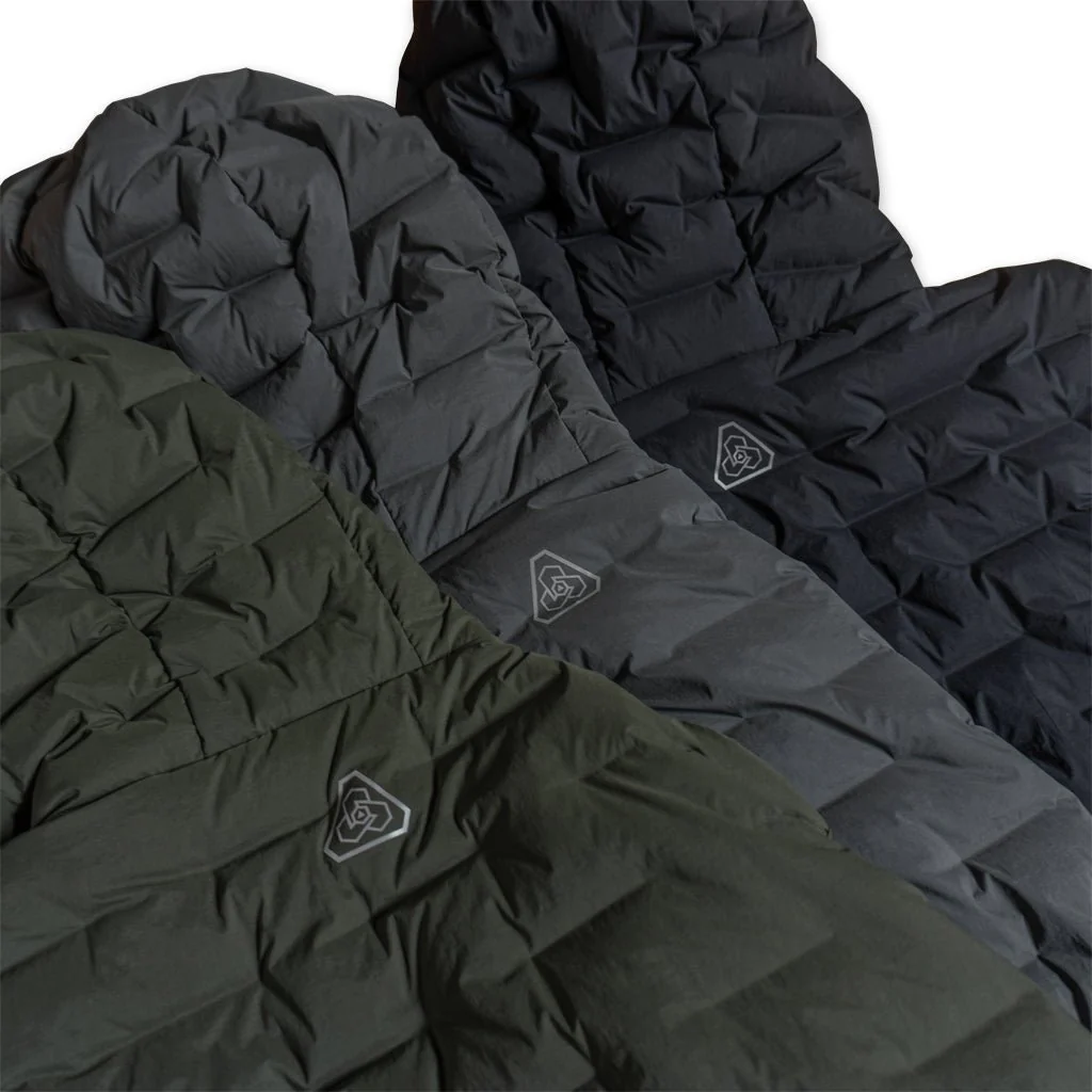 Stratus Down Hoodie - Shadow Gray - Image 8