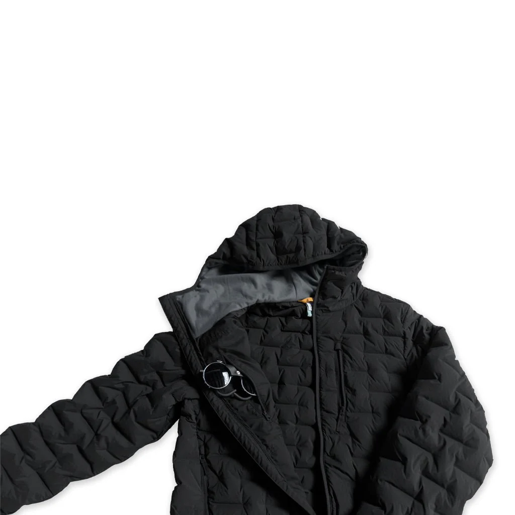Stratus Down Hoodie - Syth Black - Image 3