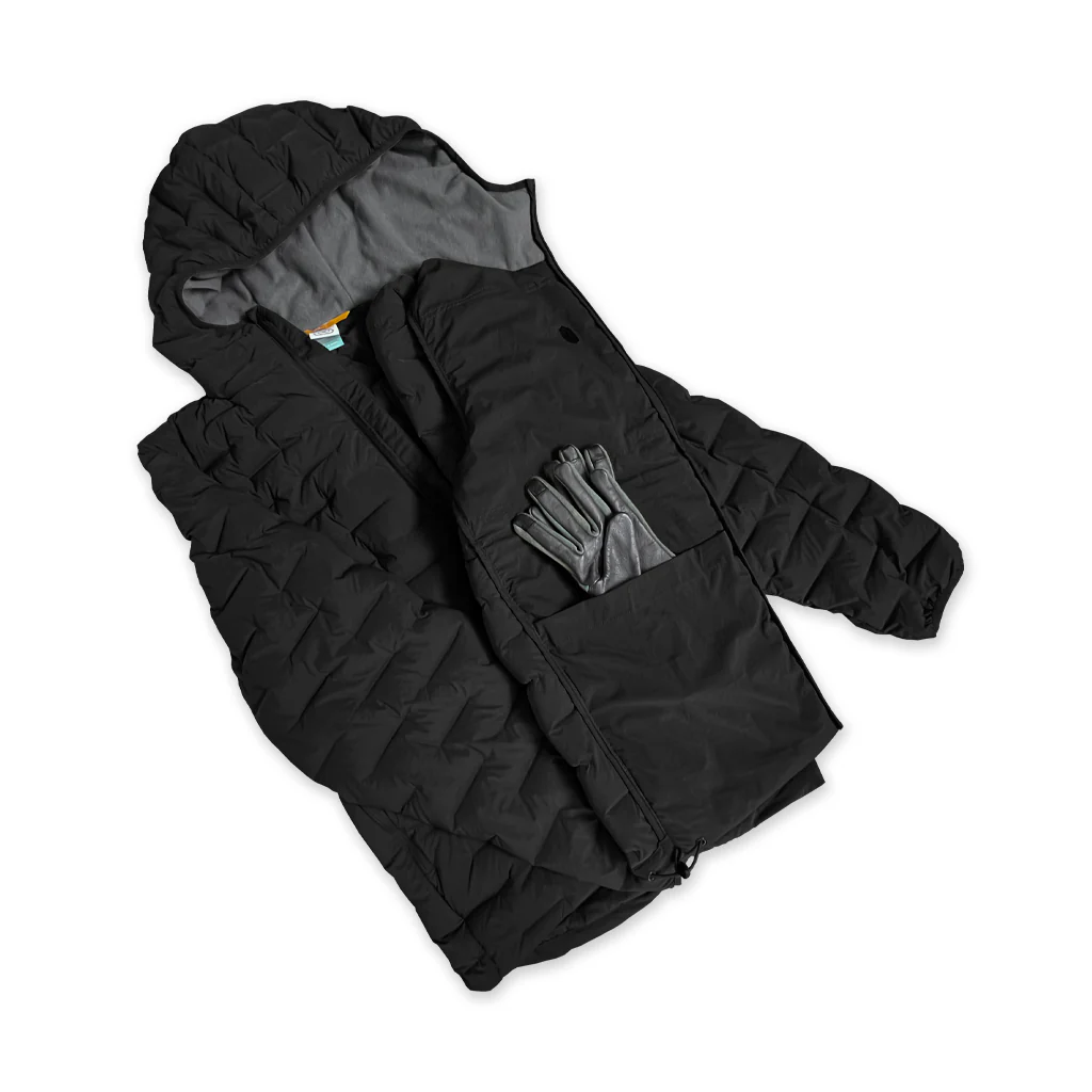 Stratus Down Hoodie - Syth Black - Image 6