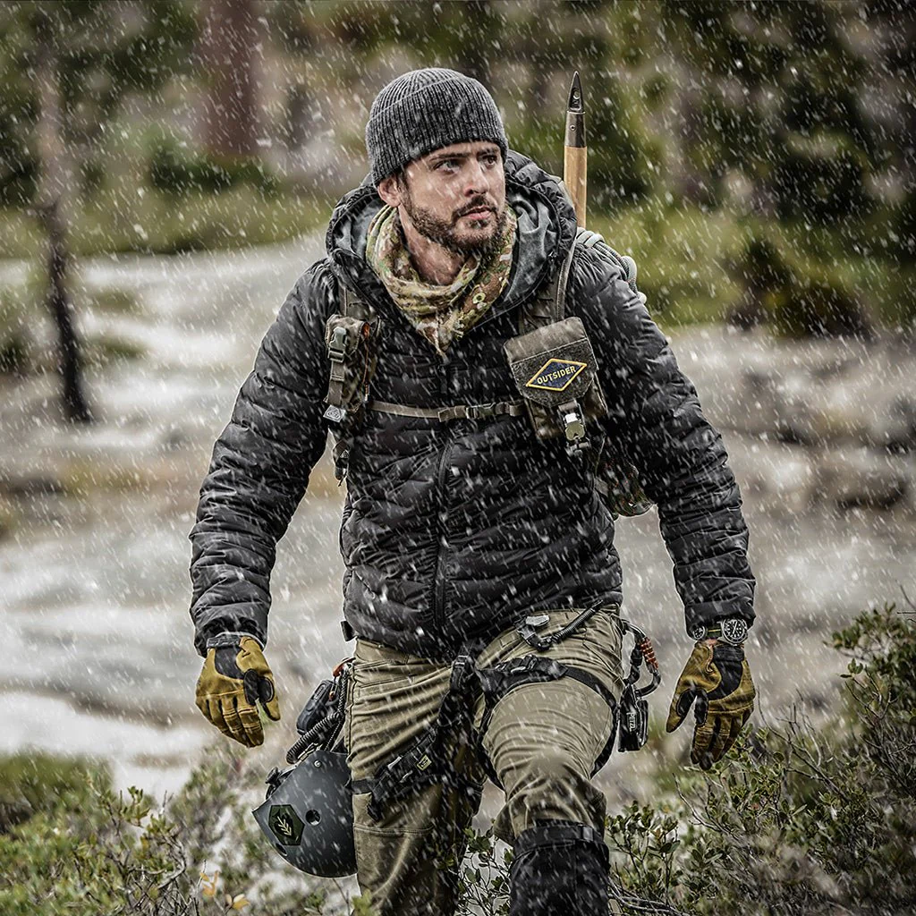 Stratus Down Hoodie - Syth Black - Image 8