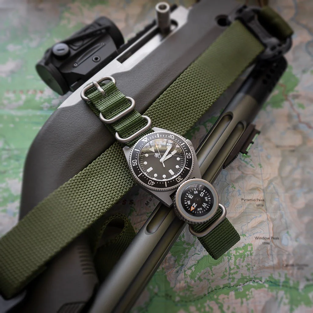 Ti-HDR Strap 20mm - OD Green - Image 3