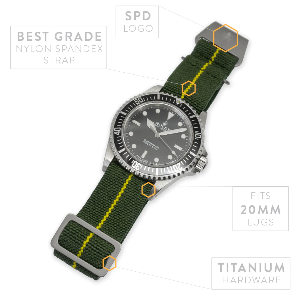 Ti-MNPara Strap 20mm - OG OD - Image 3