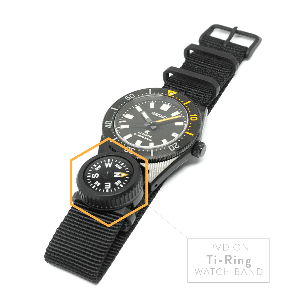 Expedition Watch Band Compass Kit 2.0 - PVD - Image 5